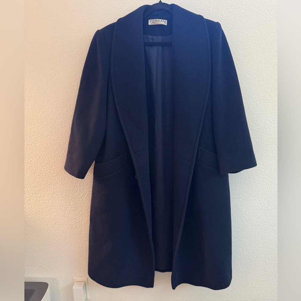Forrani vintage wool pea coat